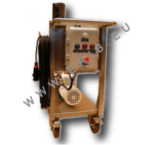 Equipement Coffret Ex-d pour zone ATEX 1/2 IIB T4, Moto-pompe cd sans fil, transfert de fluide